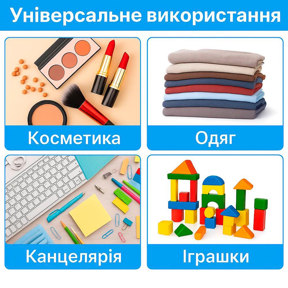 Набір пакетів LoveYouHome для зберігання зі слайдер-замком матовий 20 шт. 25х35 см (59084) - фото 3 Набір пакетів LoveYouHome для зберігання зі слайдер-замком матовий 20 шт. 25х35 см (59084) - фото 3