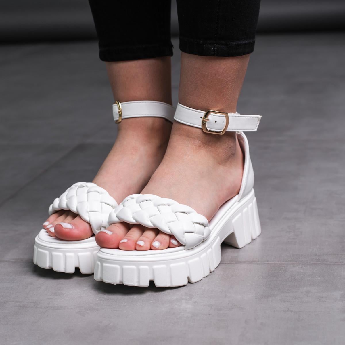 Босоножки женские Fashion р. 40 25 см Белый (3687)