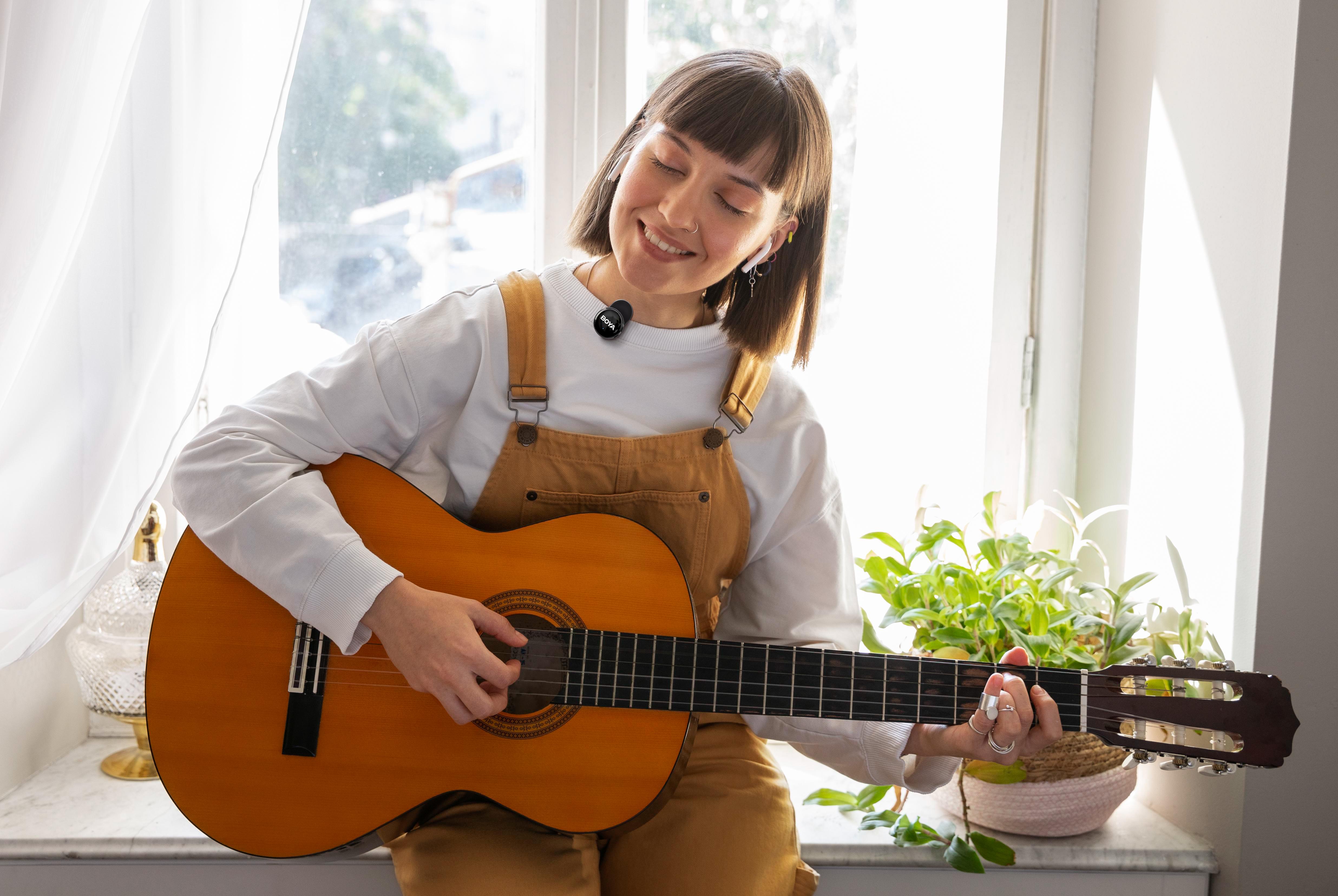 Микрофон петличный Boya LINK 3-04 2025 Lightning+Type-C+TRS 3,5 мм для iPhone/Android/видеокамеры профессиональный (50054) - фото 10