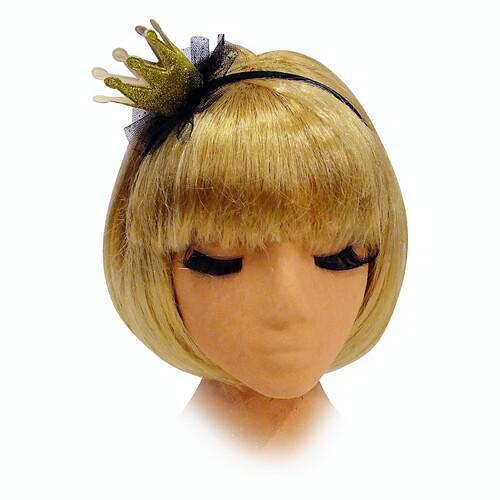 Круглая коронка Принцесса Seta Decor 15-607GL Круглая коронка Принцесса Seta Decor 15-607GL