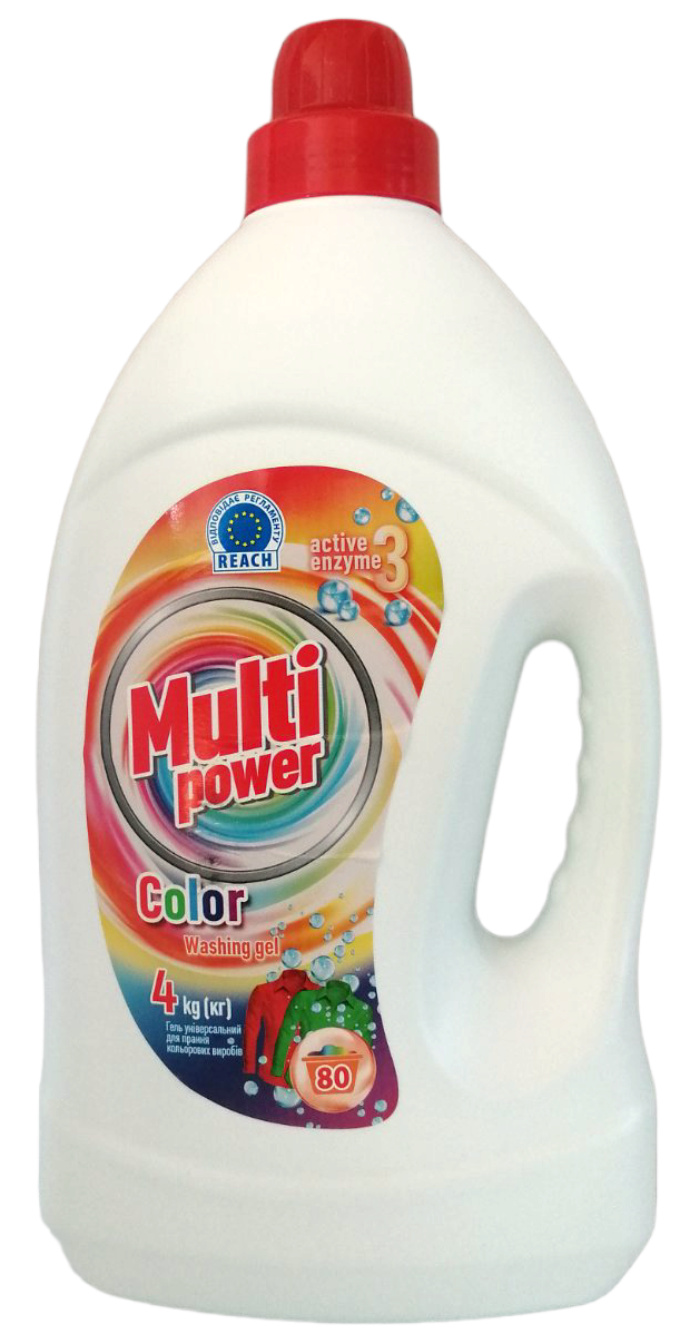 Гель для прання Multi Power Color 4 л (1212)