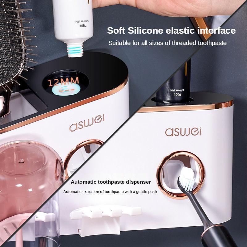 Полка для зубных принадлежностей 2 стакана (A2207) - фото 3 Полка для зубных принадлежностей 2 стакана (A2207) - фото 3