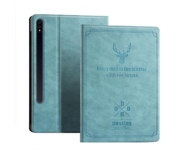 Чехол Galeo Destiny для Samsung Galaxy Tab S7 Plus/S8 Plus Синий - фото 1 Чехол Galeo Destiny для Samsung Galaxy Tab S7 Plus/S8 Plus Синий - фото 1