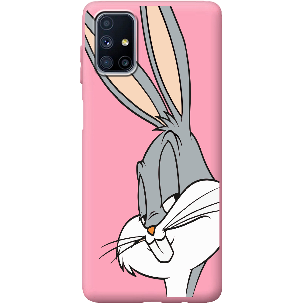 Чохол Boxface Samsung M515 Galaxy M51 Lucky Rabbit Рожевий силікон (40937-bk81-42165)