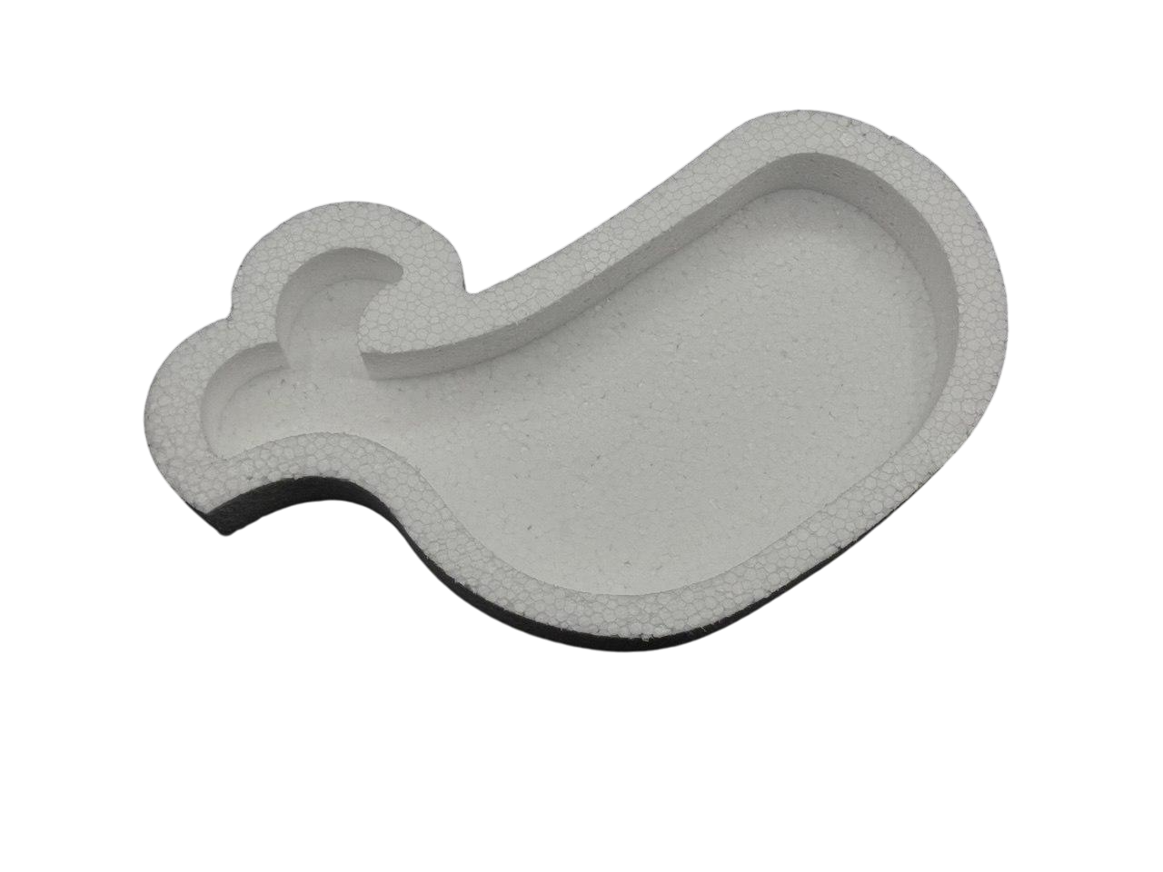 Пенобокс для декорирования пенопластовая заготовка для рукоделия 32х23 см Белый (PNB-093)