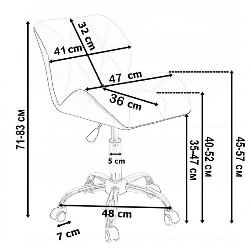 Кресло на колесах велюр Черный (333296) - фото 8 Кресло на колесах велюр Черный (333296) - фото 8