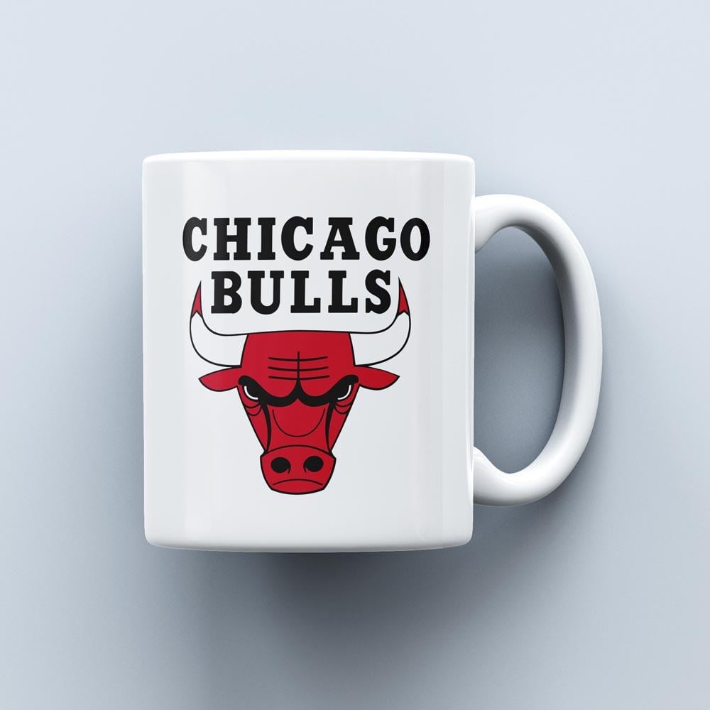 Чашка c логотипом баскетбольного клуба Chicago Bulls 330 мл Чашка c логотипом баскетбольного клуба Chicago Bulls 330 мл