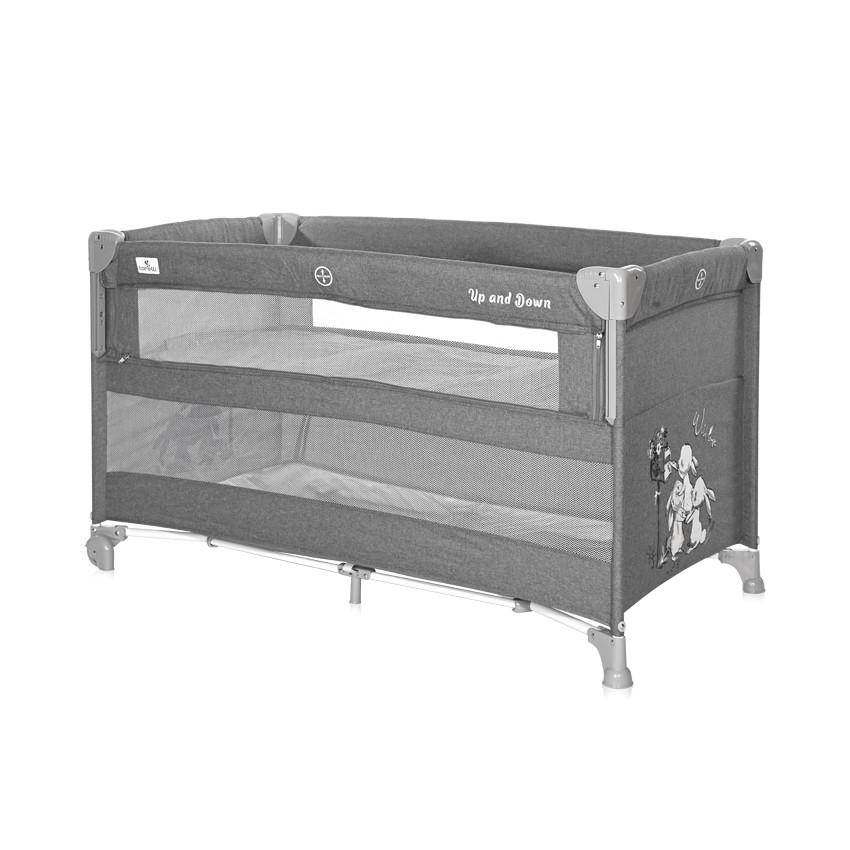 Ліжко-манеж Lorelli UP and DOWN Сірий (10080062139)
