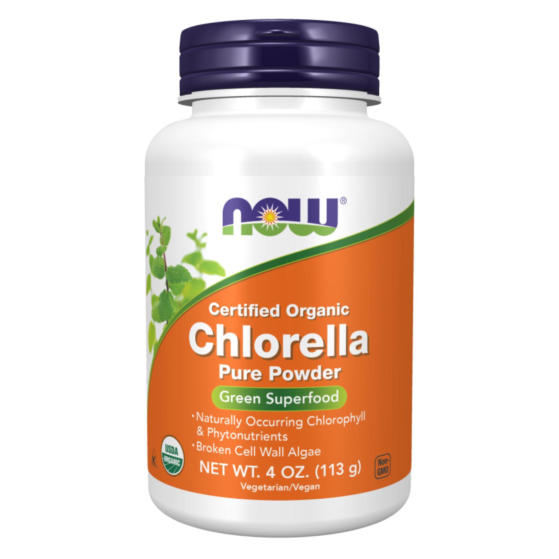 Натуральная добавка Organic Chlorella Pure Powder 113 г (2022-10-2599)