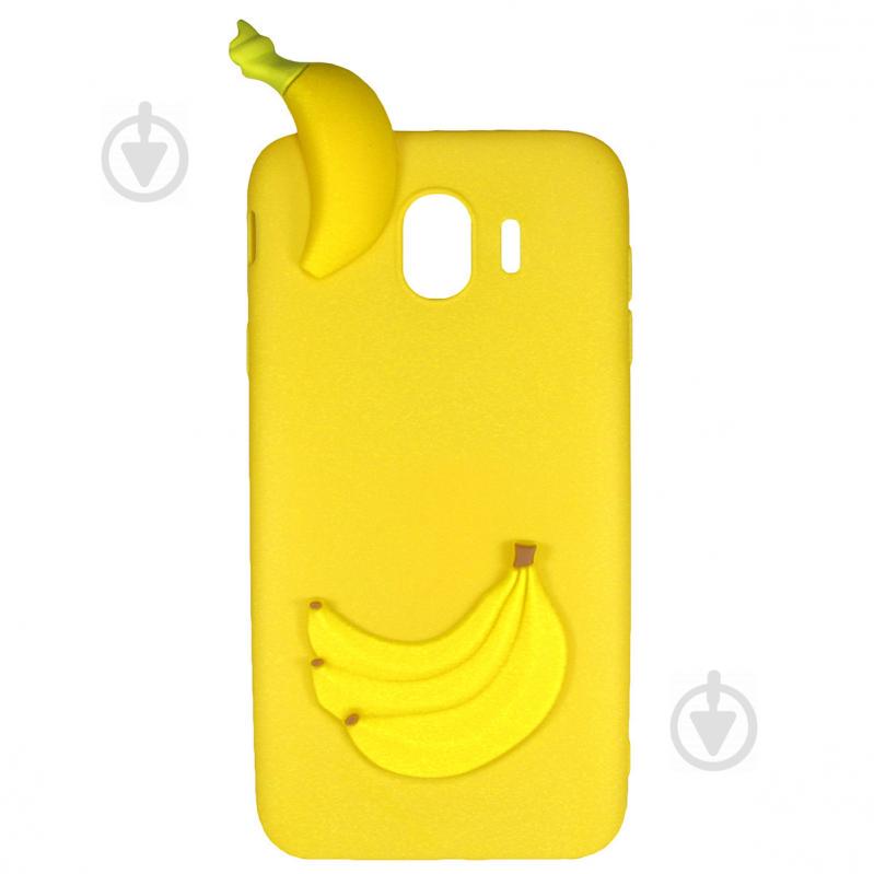 Чохол Cartoon Case 3D для Samsung J250 Galaxy J2 2018 Банани (arbc7614)