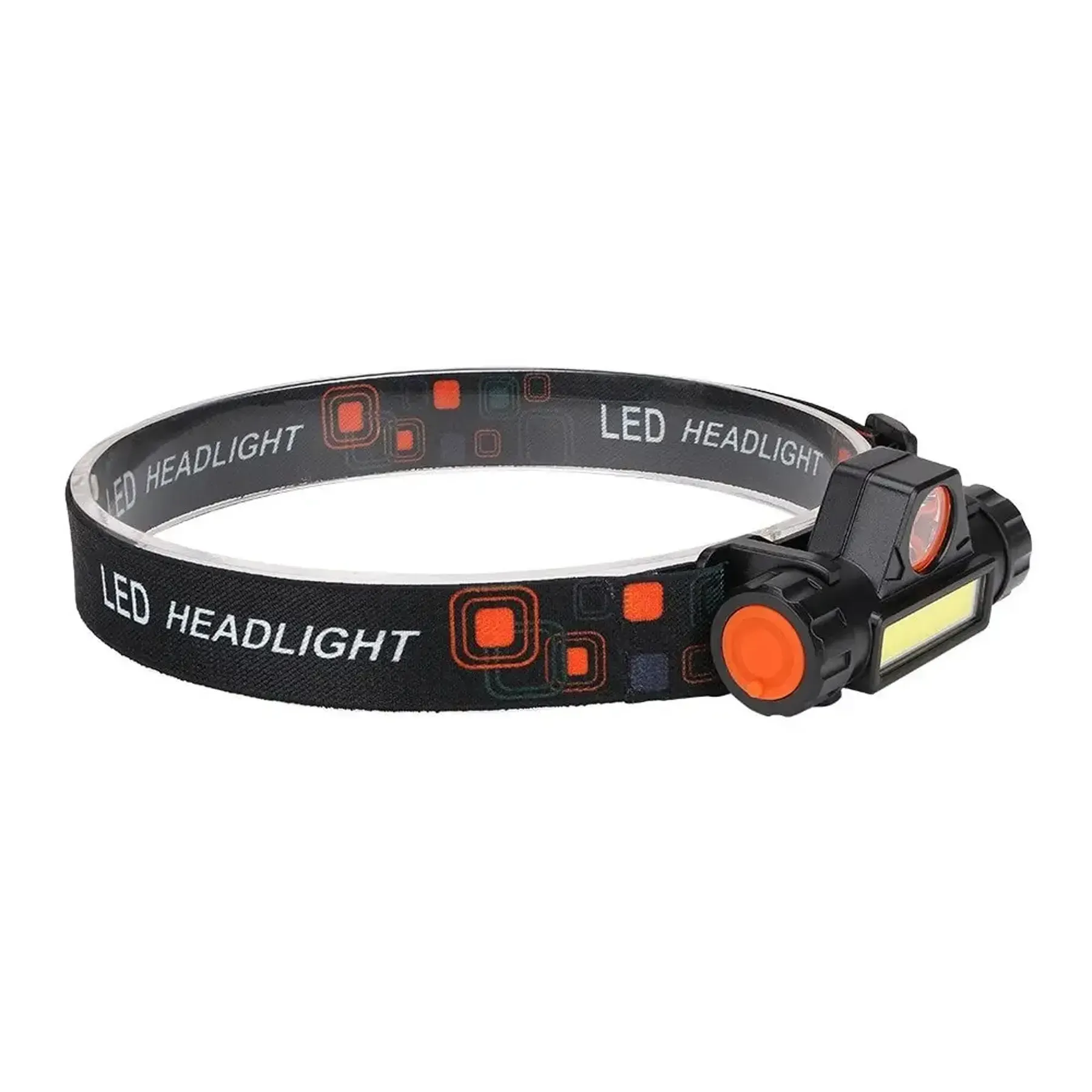 Фонарь налобный BL-8101 XPE+COB с магнитным креплением (234562554)