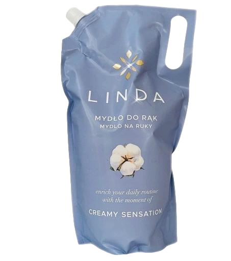 Крем-мыло жидкое Linda Creamy Sensation 1 л (127066) Крем-мыло жидкое Linda Creamy Sensation 1 л (127066)