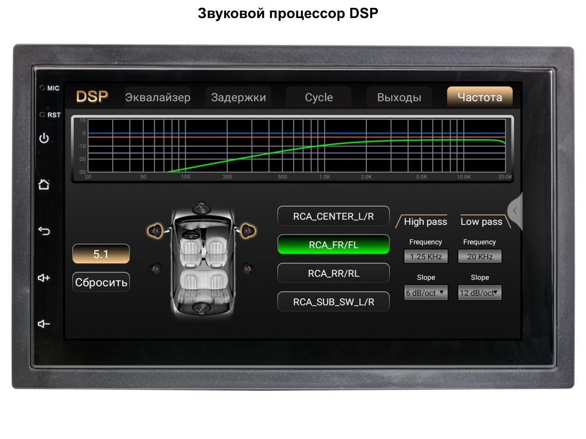Автомагнитола Phantom DVA-7253 - фото 4 Автомагнитола Phantom DVA-7253 - фото 4