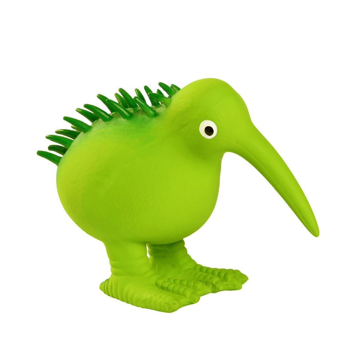 Іграшка для собак Kiwi Walker Птах ківі латекс 15,5 см Зелений (LTX-002)