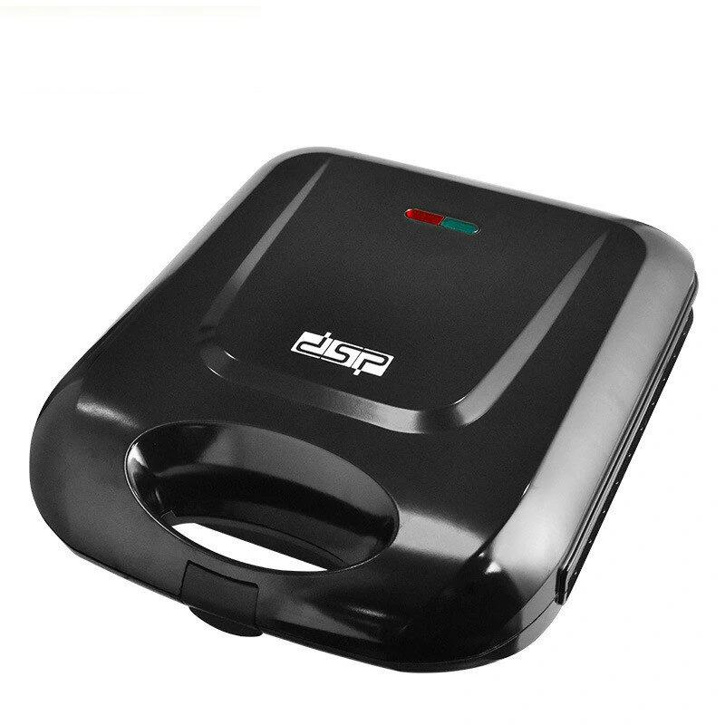 Вафельниця DSP KC-1160 на 4 порції 1400 Вт Чорний (14424324)