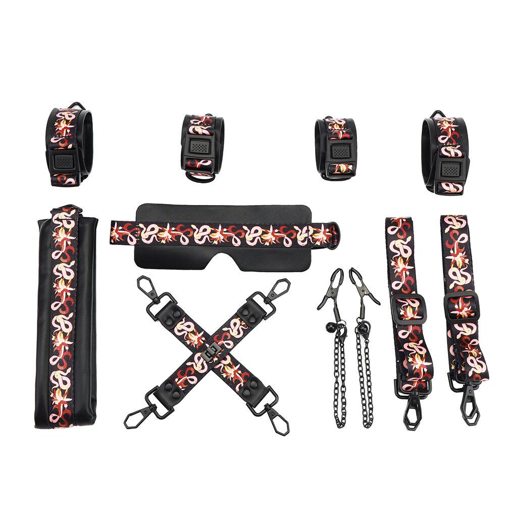 Набор БДСМ LOCKINK Flowering Serpent-Bondage Set, 7 шт.
