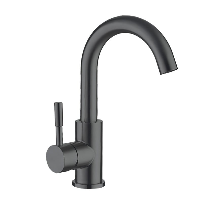 Смеситель для умывальника MIXXUS SUS-011-B Graphite (MI5906)