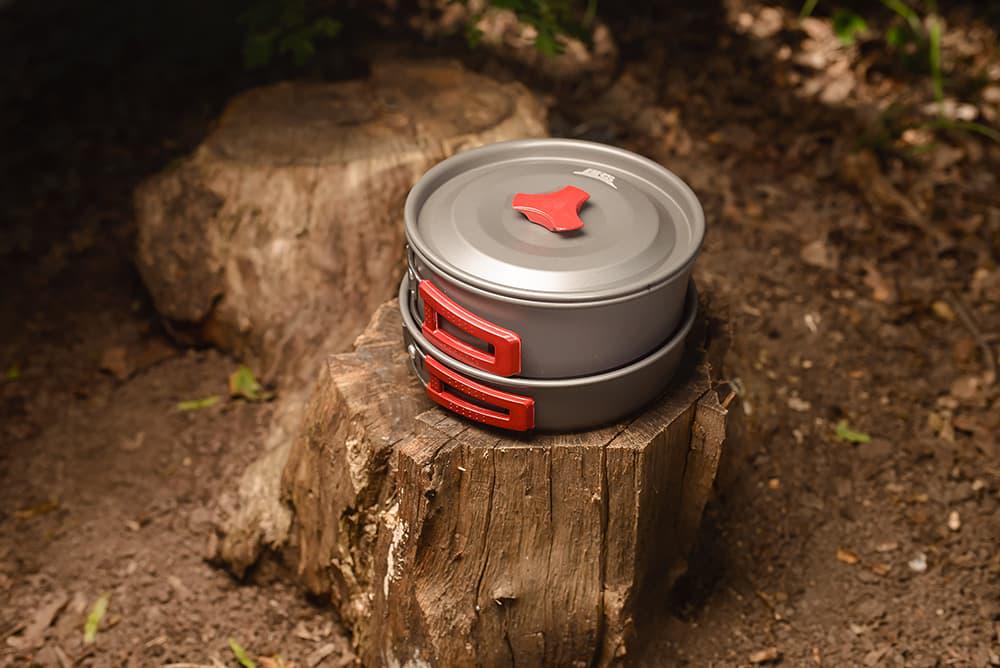 Набір посуду туристичного BRS-153 алюміній з чохлом (26637273) - фото 6 Набір посуду туристичного BRS-153 алюміній з чохлом (26637273) - фото 6