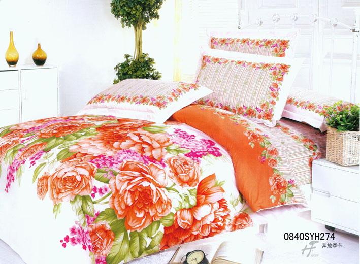 Комплект постельного белья Word of Dream H274 Сатин полуторный 150х215 см