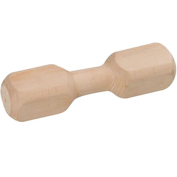 Іграшка для собак Flamingo Retrieve Block апорт гантель дерев'яна (70361125)