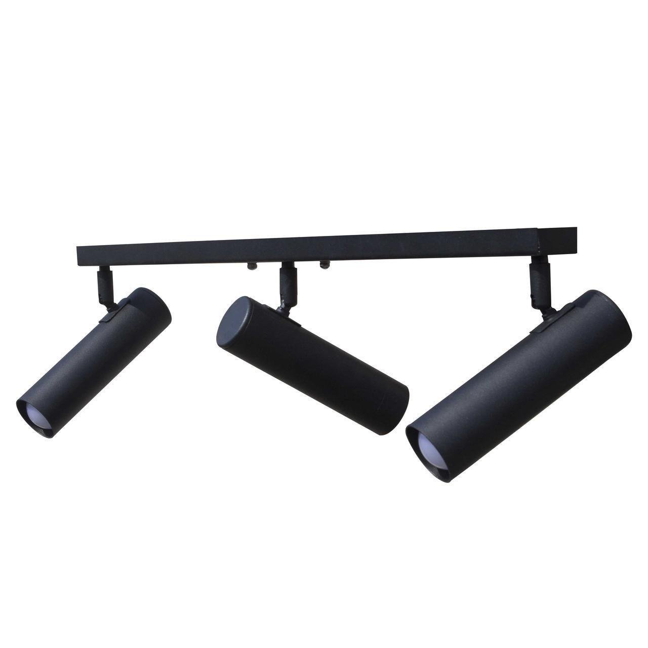 Светильник потолочный MSK Electric Telescope с поворотными плафонами под лампы Е27 Черный (NL 1750-3) - фото 1 Светильник потолочный MSK Electric Telescope с поворотными плафонами под лампы Е27 Черный (NL 1750-3) - фото 1