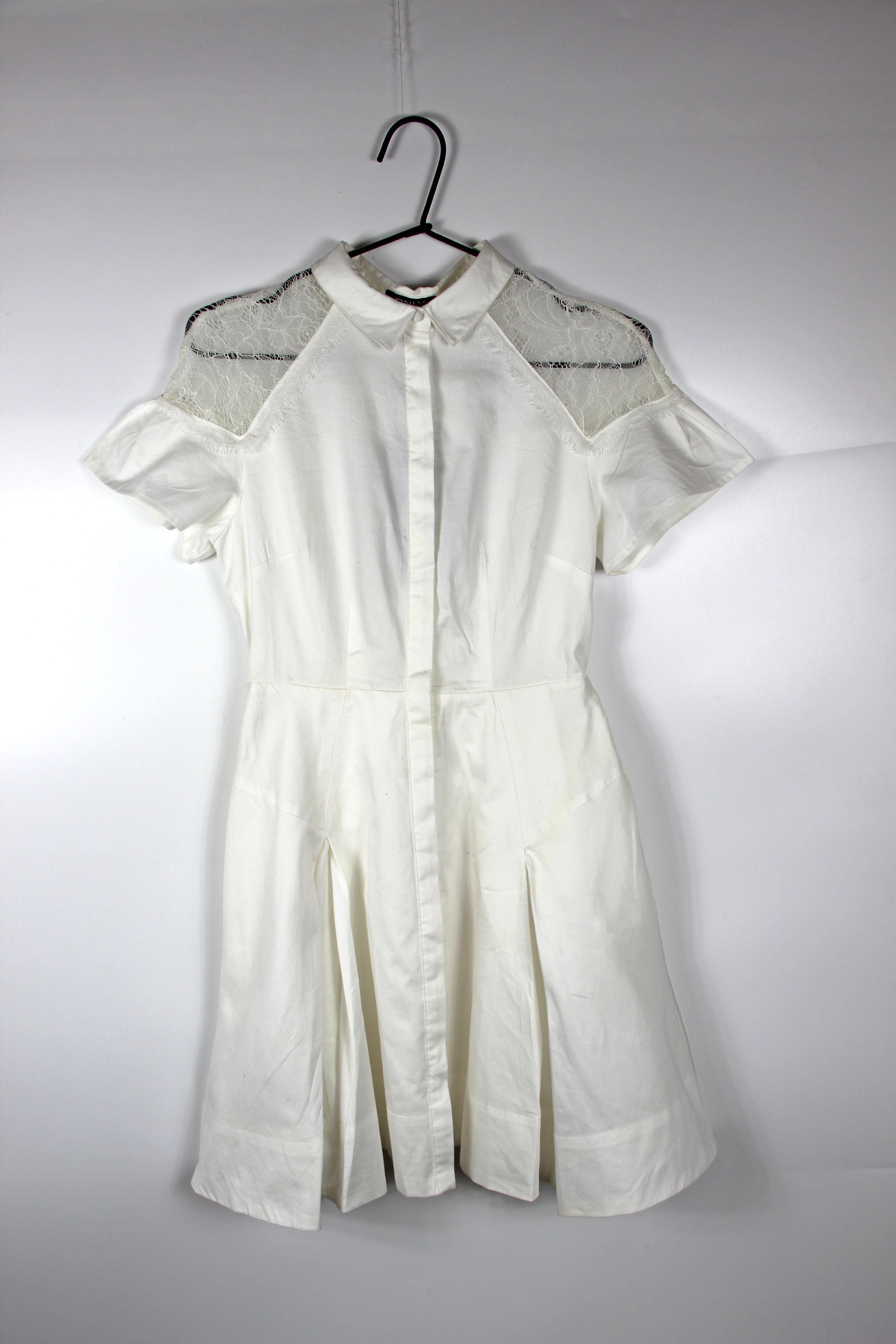 Платье ONLY 117307522 S Белый