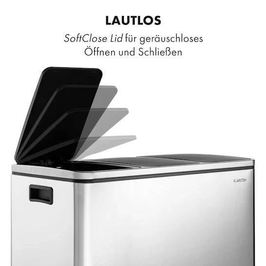 Мусорное ведро с педалью KLARSTEIN Grandmaster 54 л (10033726) - фото 3