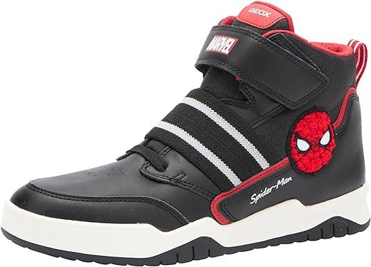 Ботинки Geox Perth с символикой Marvel р. 36 Black/Red (17751004)