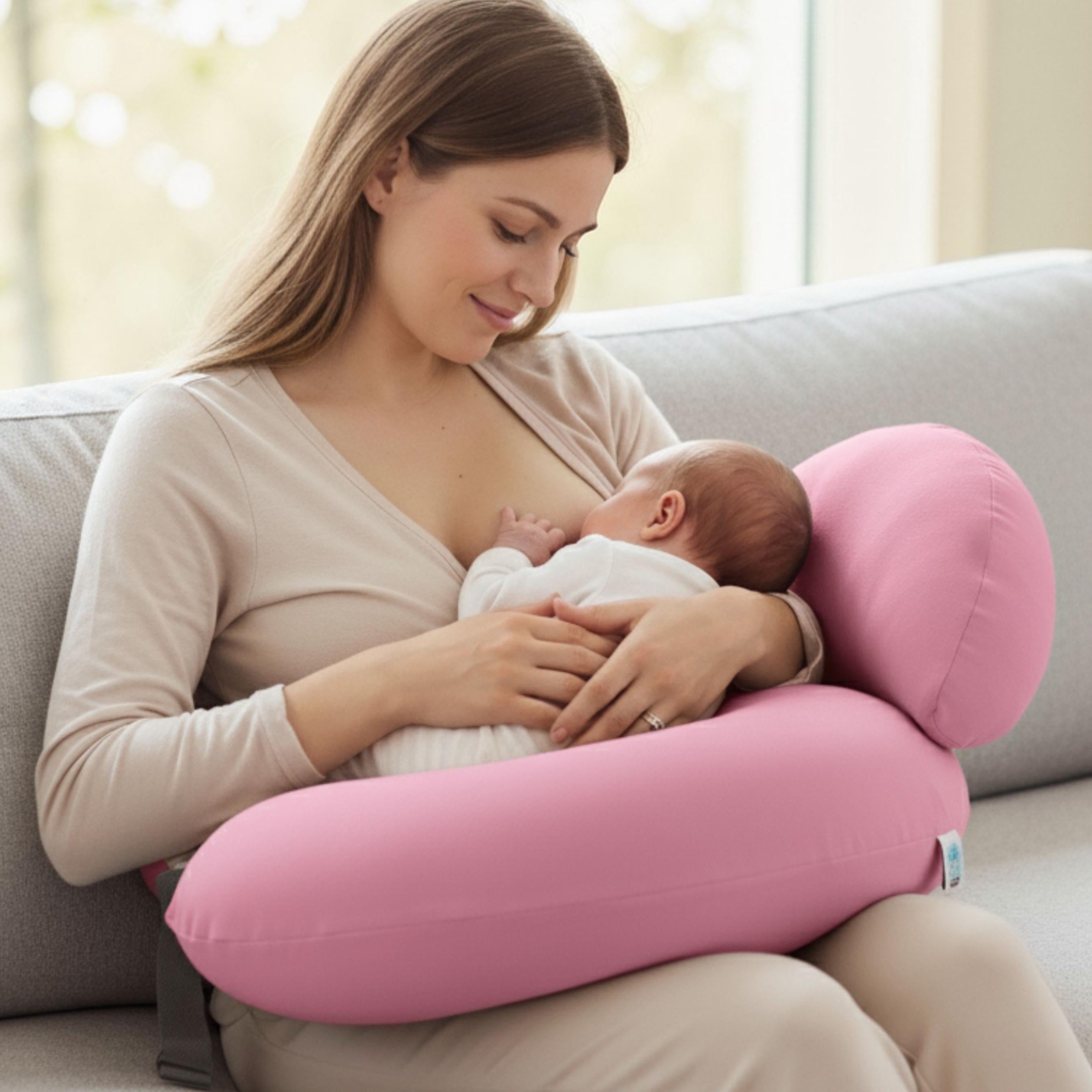 Подушка для годування немовлят Sei Design антиалергенна 60x70x16 см Пудровий (8-36177*002)