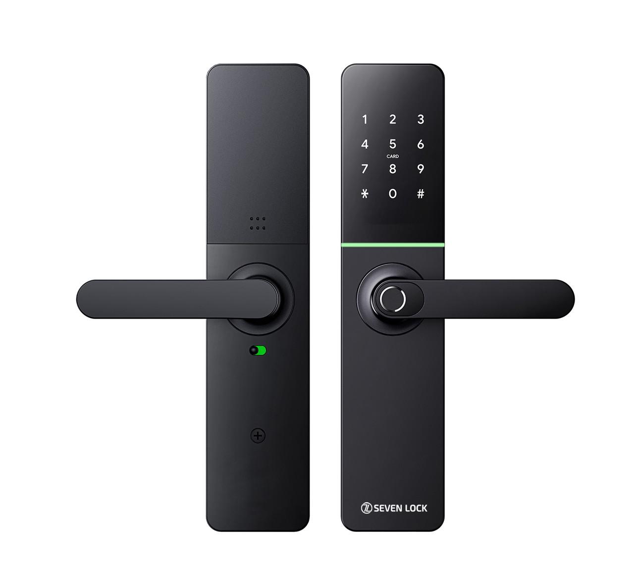 Замок дверний біометричний розумний SEVEN LOCK SL-7779BFW (2450644173) - фото 4 Замок дверний біометричний розумний SEVEN LOCK SL-7779BFW (2450644173) - фото 4