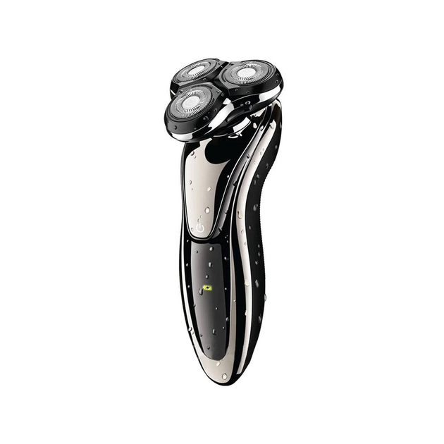 Электробритва Geemy GM-7720 с 3 плавающими головками аккумуляторная влагозащищенная Черный (ML-05049)