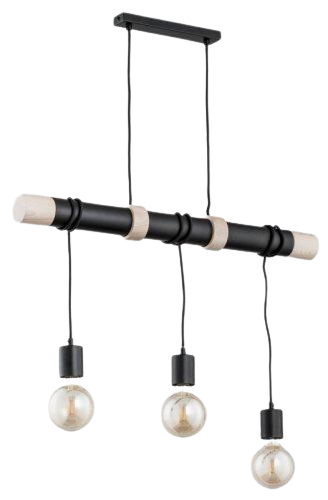 Люстра Alfa Branco Nigra лофт (61014)