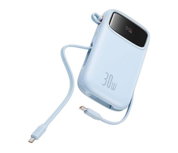 Повербанк Baseus QPow2 PowerBank 10000 mAh 30W Blue (P10055008313-00) - фото 3