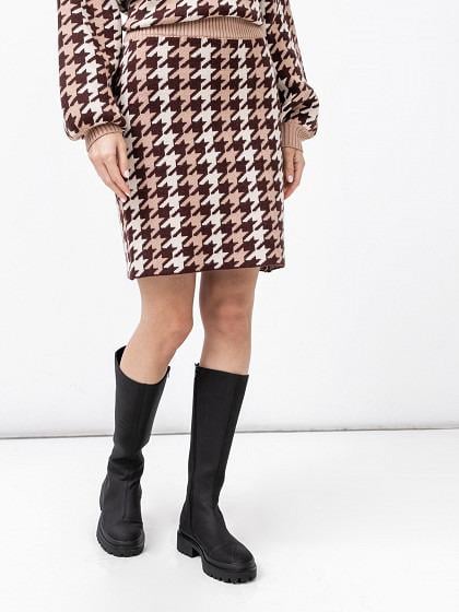 Юбка Missguided WXK2235742 S Коричневый