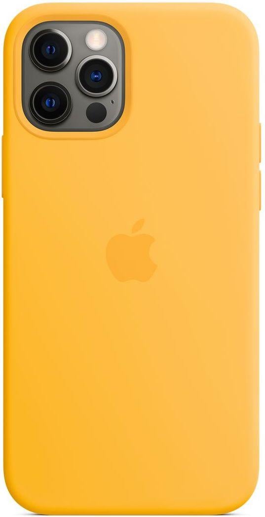 Силиконовый чехол-накладка Apple Silicone Case for iPhone 12 Pro Max, Sunflower (HC)(A) - фото 1