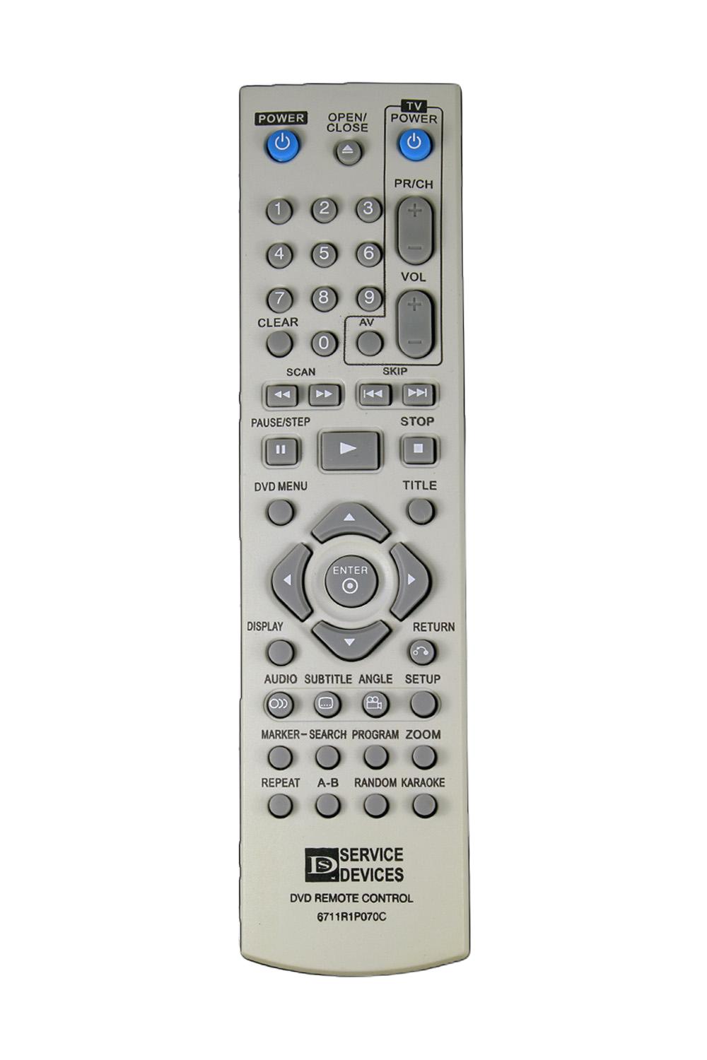 Пульт для LG 6711R1P070С (1606)