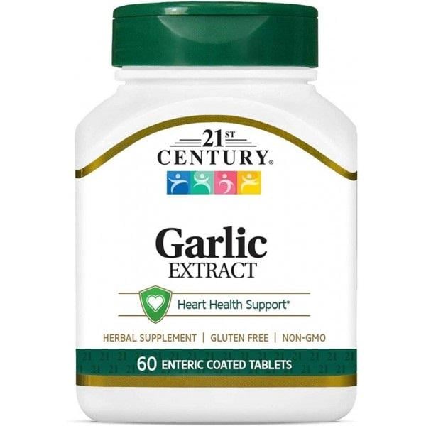 Чеснок 21st Century garlic Extract Standardized 60 Tabs