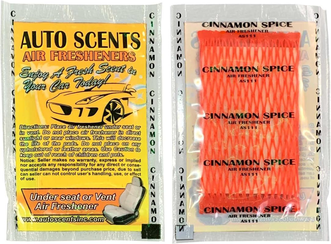 Автомобильный ароматизатор в подушечке AUTO SCENTS Cinnamon Spice - фото 3 Автомобильный ароматизатор в подушечке AUTO SCENTS Cinnamon Spice - фото 3