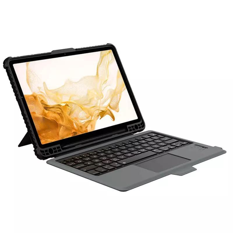 Чохол-клавіатура Nillkin Bumper Combo Keyboard Touchpad для Samsung Galaxy Tab S7 Plus/S7 FE/S8 Plus 12,4'' Black (111666)
