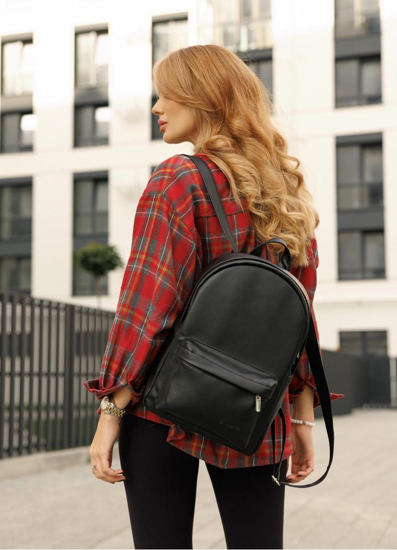 Рюкзак жіночий Sambag Brix Classic 35х25х12 см Чорний (14511001)