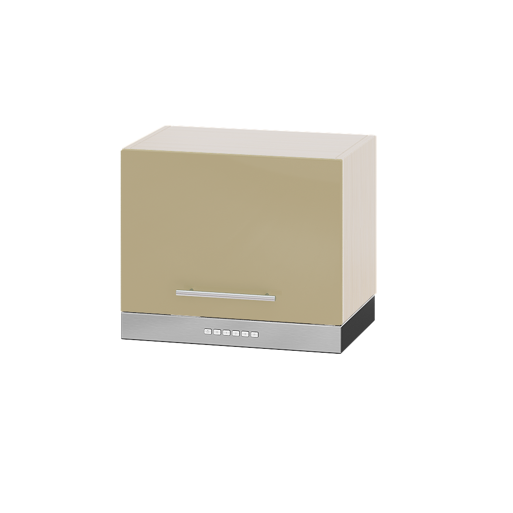 Шафа верхня під витяжку Еверест Модерн модуль Верх В15-500 50х30х36 см Латте глянець/Дуб Молочний (05107) - фото 1 Шафа верхня під витяжку Еверест Модерн модуль Верх В15-500 50х30х36 см Латте глянець/Дуб Молочний (05107) - фото 1