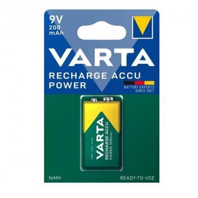Акумулятор Varta Ready to Use 6F22 9V 200 mAh 1 шт. (18247529)