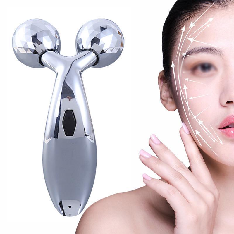 Массажер для лица и тела As Seen On TV 3D Full Body Shape Massager ручной Silver (2_007030) - фото 5