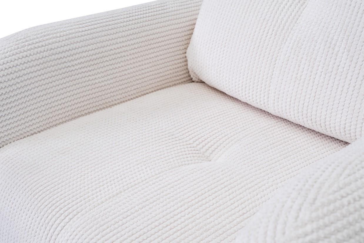 Мягкое кресло Perfect Home Cloud из натурального дерева/ДСП/ткань Elma 04 Белый (49731) - фото 5 Мягкое кресло Perfect Home Cloud из натурального дерева/ДСП/ткань Elma 04 Белый (49731) - фото 5