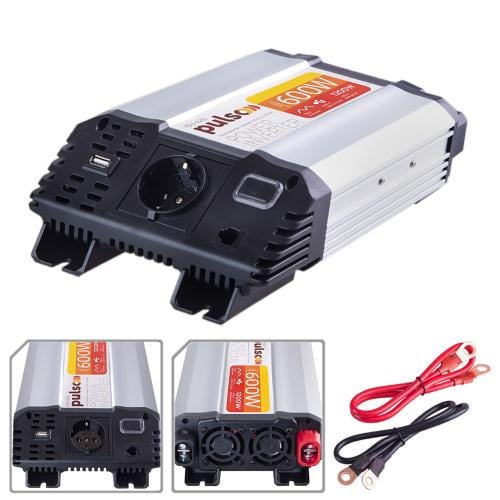 Автомобильный инвертор PULSO ISU- 620 12V-220V 600W USB-5V 2A - фото 5