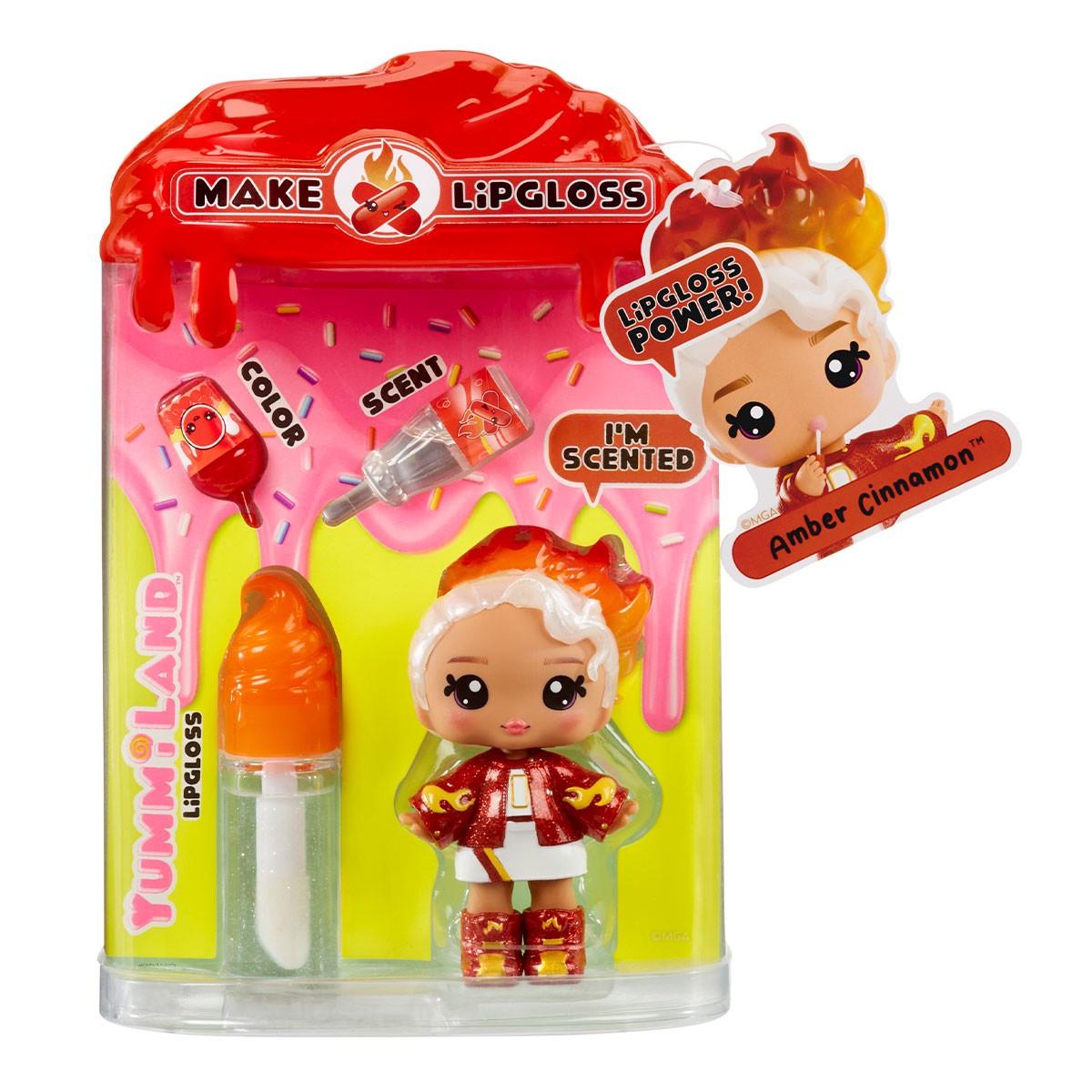 Ігровий набір з лялькою та блиском для губ Yummiland S2 Кориця Амбер (25898091)