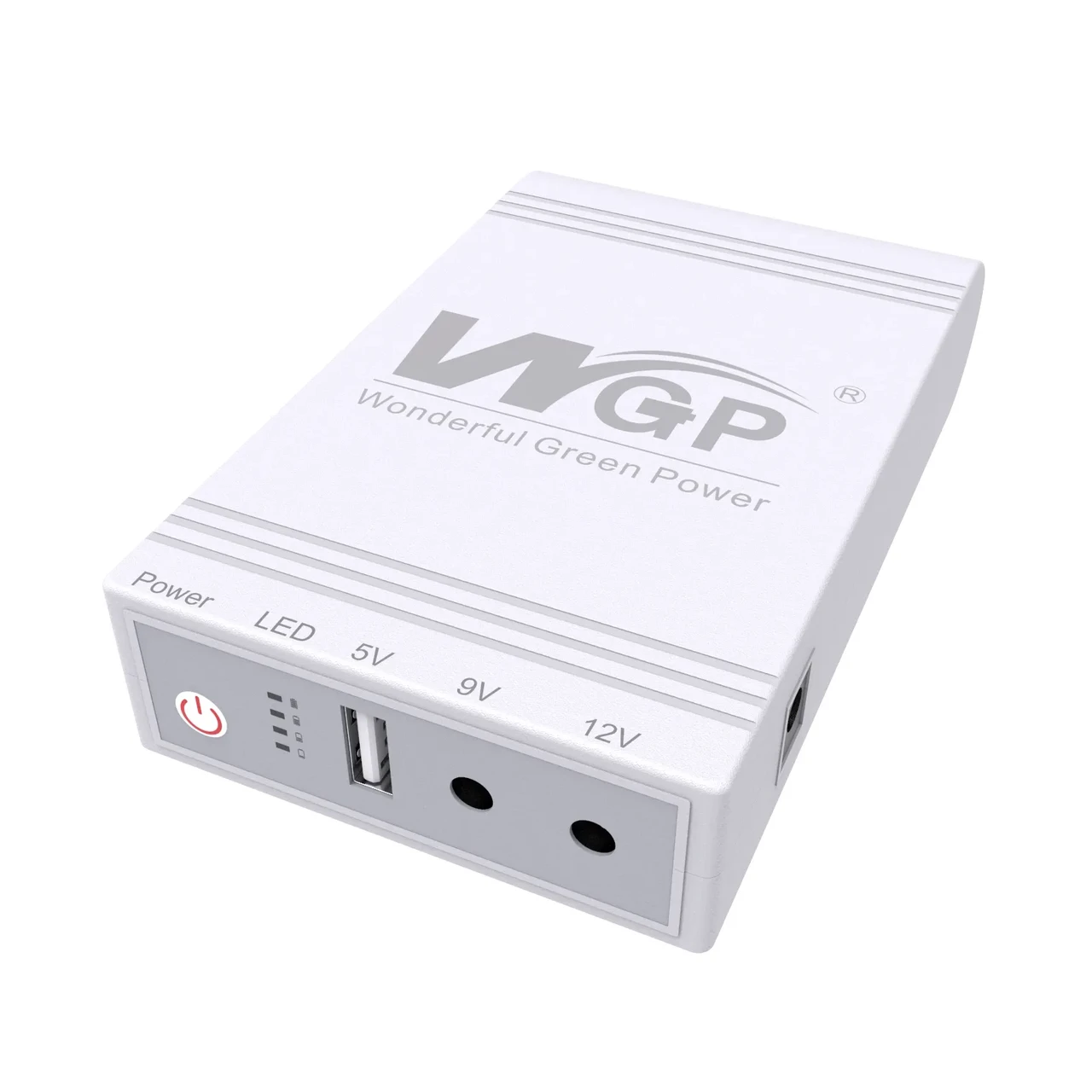 Джерело безперебійного живлення для роутера Mini DC UPS WGP103 10400 mAh 5/9/12V Білий (2459765500)