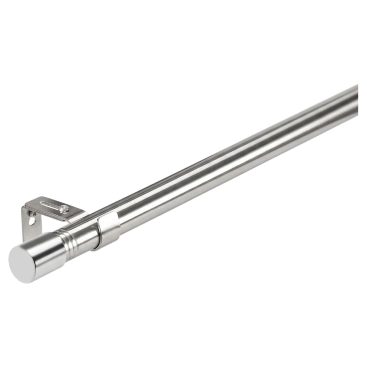 Карниз телескопічний розсувний Decor Line Nickel 76–157 см з нікельованим покриттям (33542653) Карниз телескопічний розсувний Decor Line Nickel 76–157 см з нікельованим покриттям (33542653)