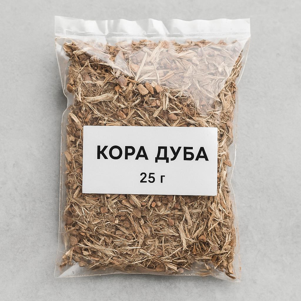 Кора дуба 25 г (1601) - фото 4 Кора дуба 25 г (1601) - фото 4