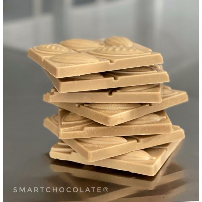 Шоколад веганський молочний SmartChocolate кукіси ку цяо без цукру плитка 75 г (10369) - фото 2